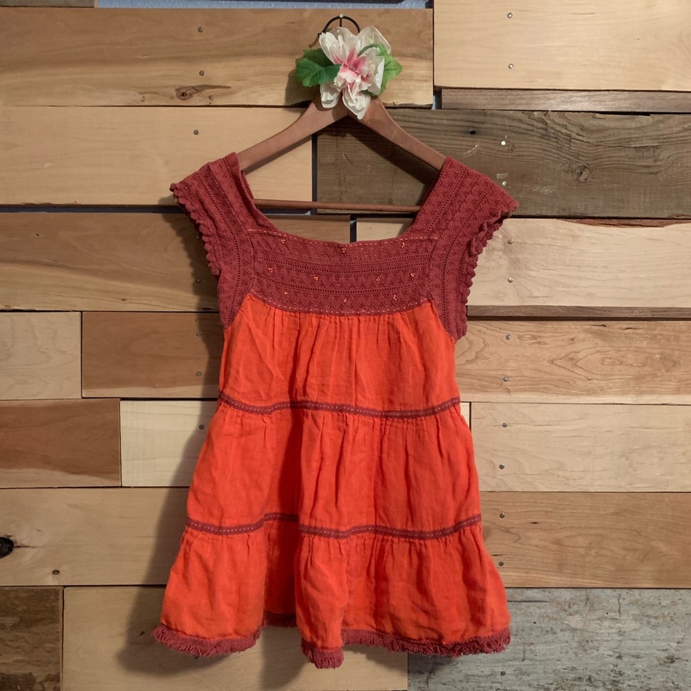 Free People Boho Layered Top